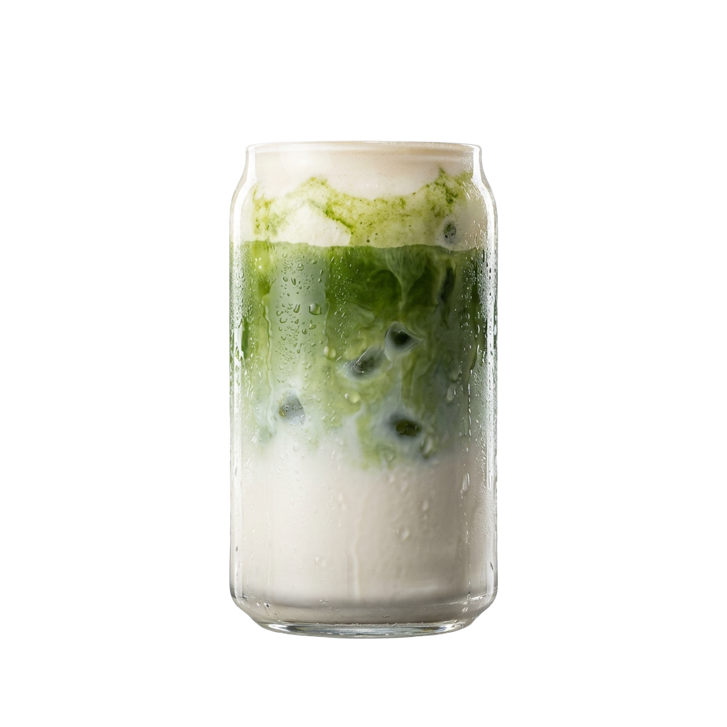 Iced Earl Grey Cloud Matcha