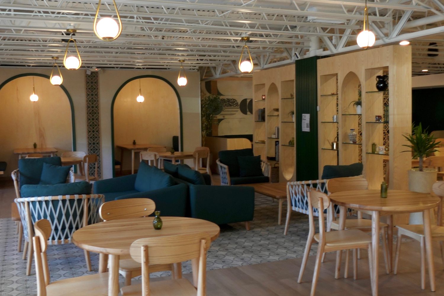 Inside the Cube Coffee café